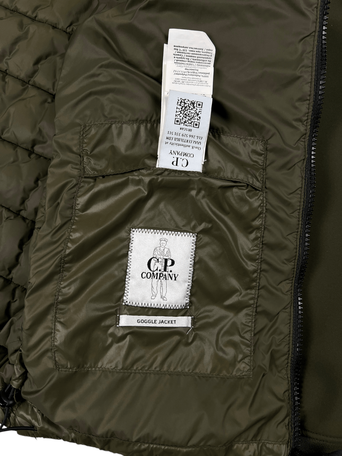 VESTE C.P COMPANY SHELL GOGGLE JACKET - NB08 SHOP
