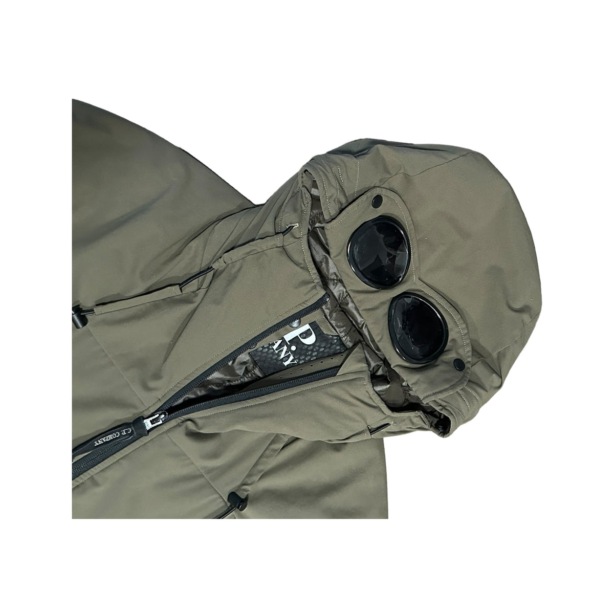 VESTE À CAPUCHE C.P COMPANY GOGGLE JACKET PRO-TEK - NB08