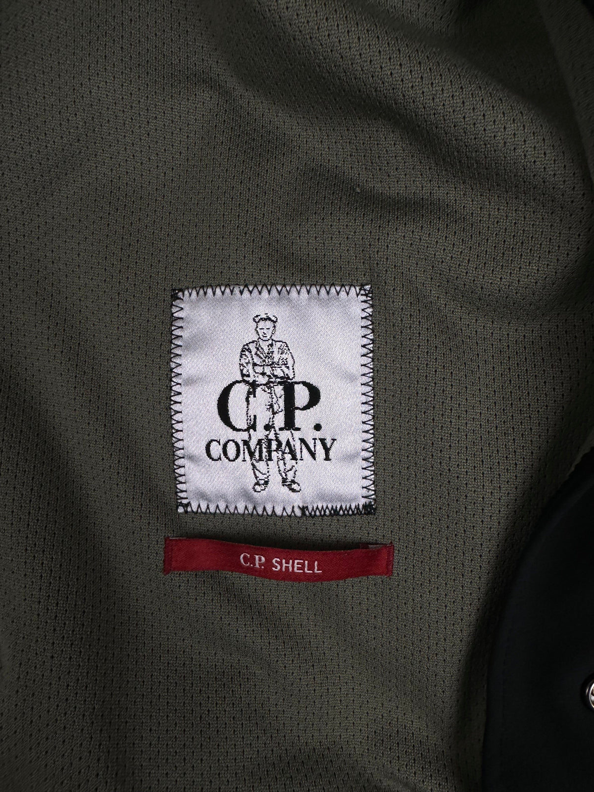 Veste C.P Company noir taille 48 - Détail