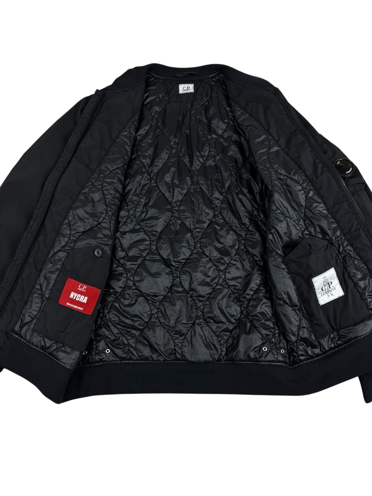 Veste C.P Company noir taille 48 - Détail