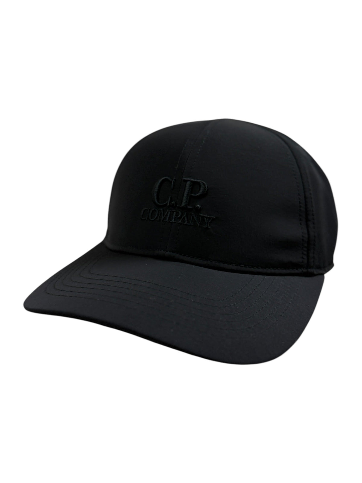 Casquette C.P Company noire neuve collection 2026 - Détail