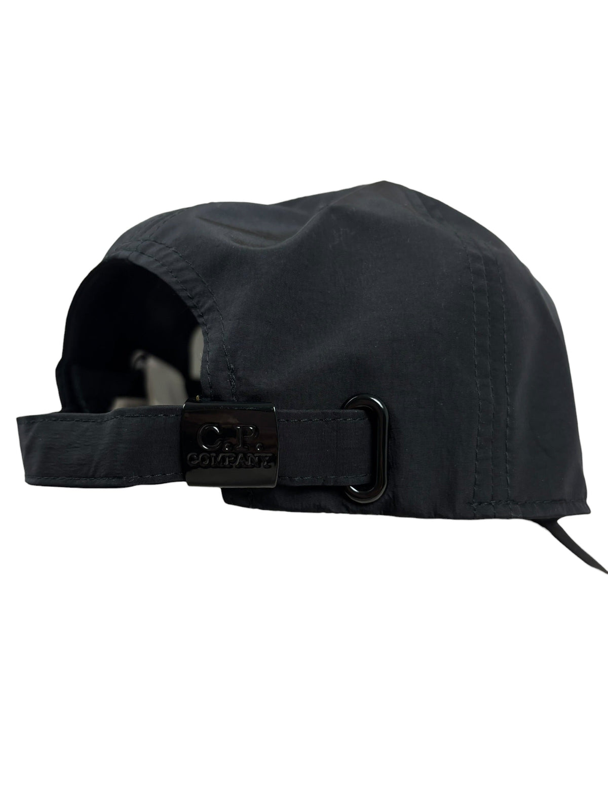 Casquette C.P Company noire neuve collection 2026 - Logo et étiquette