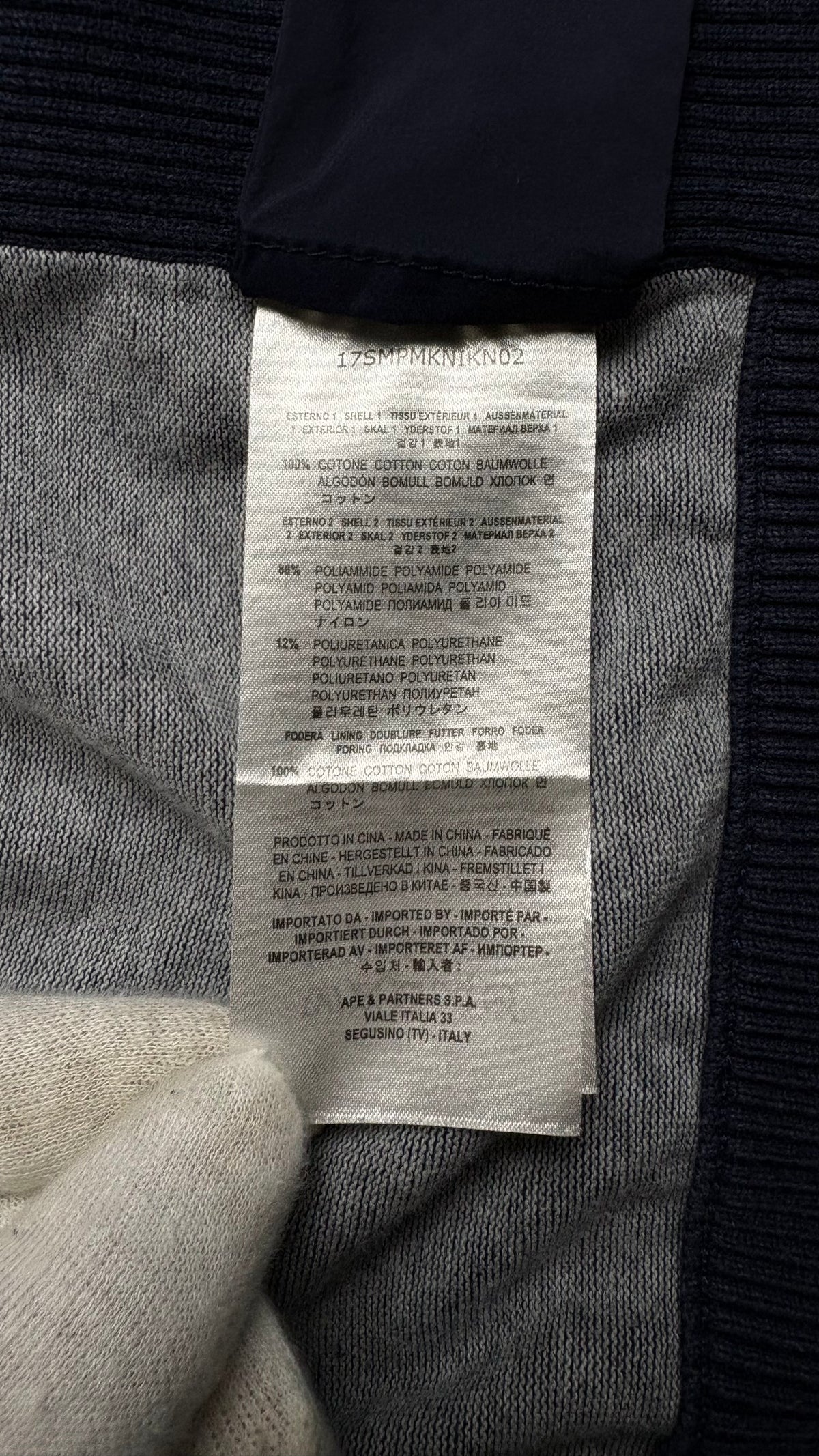 Cardigan Zippé Parajumpers Everett Marine Taille L – photo complémentaire 6 – NB08 Shop