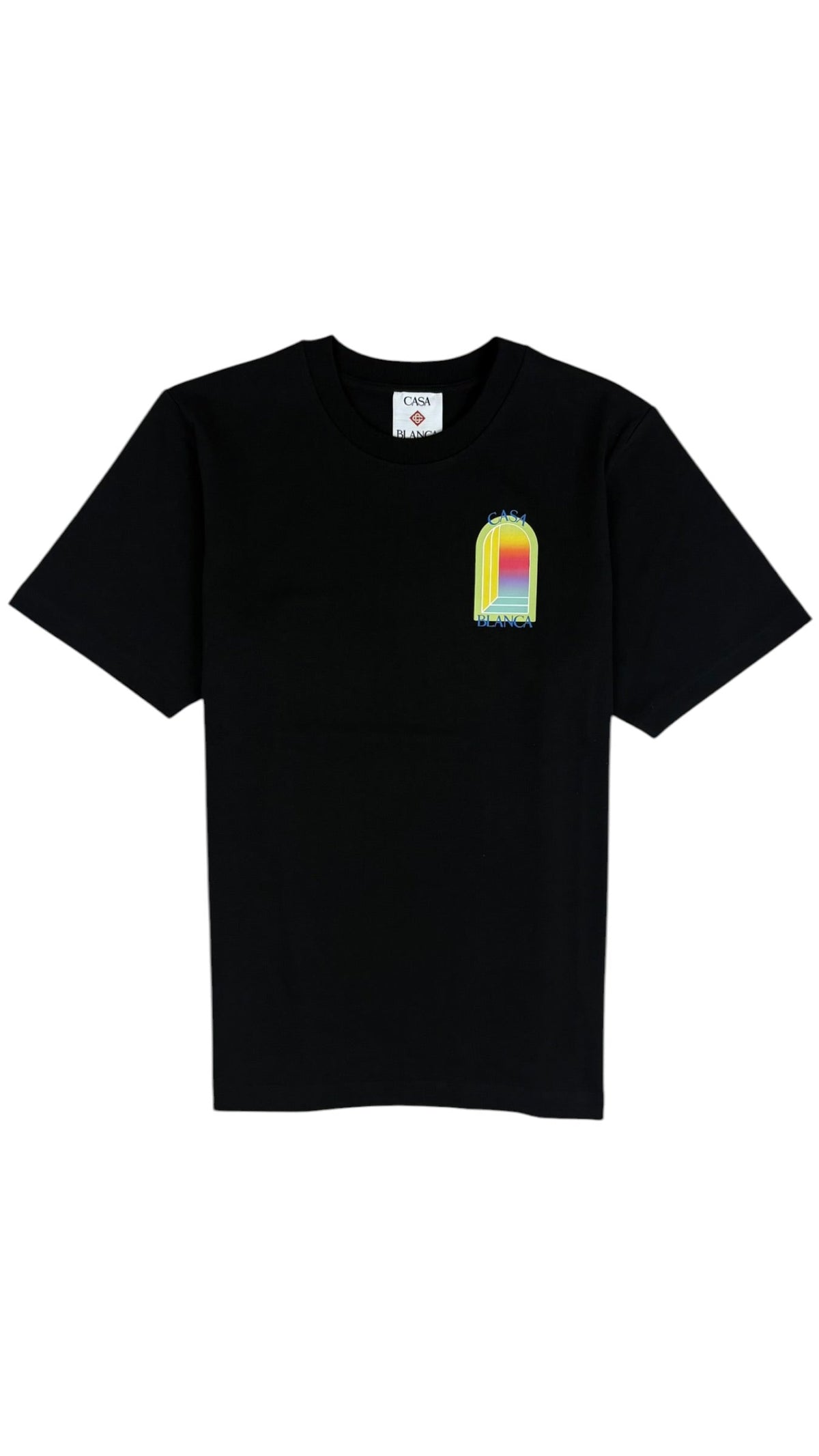 Tee-shirt Casablanca L'Arche noir, neuf — vue 1