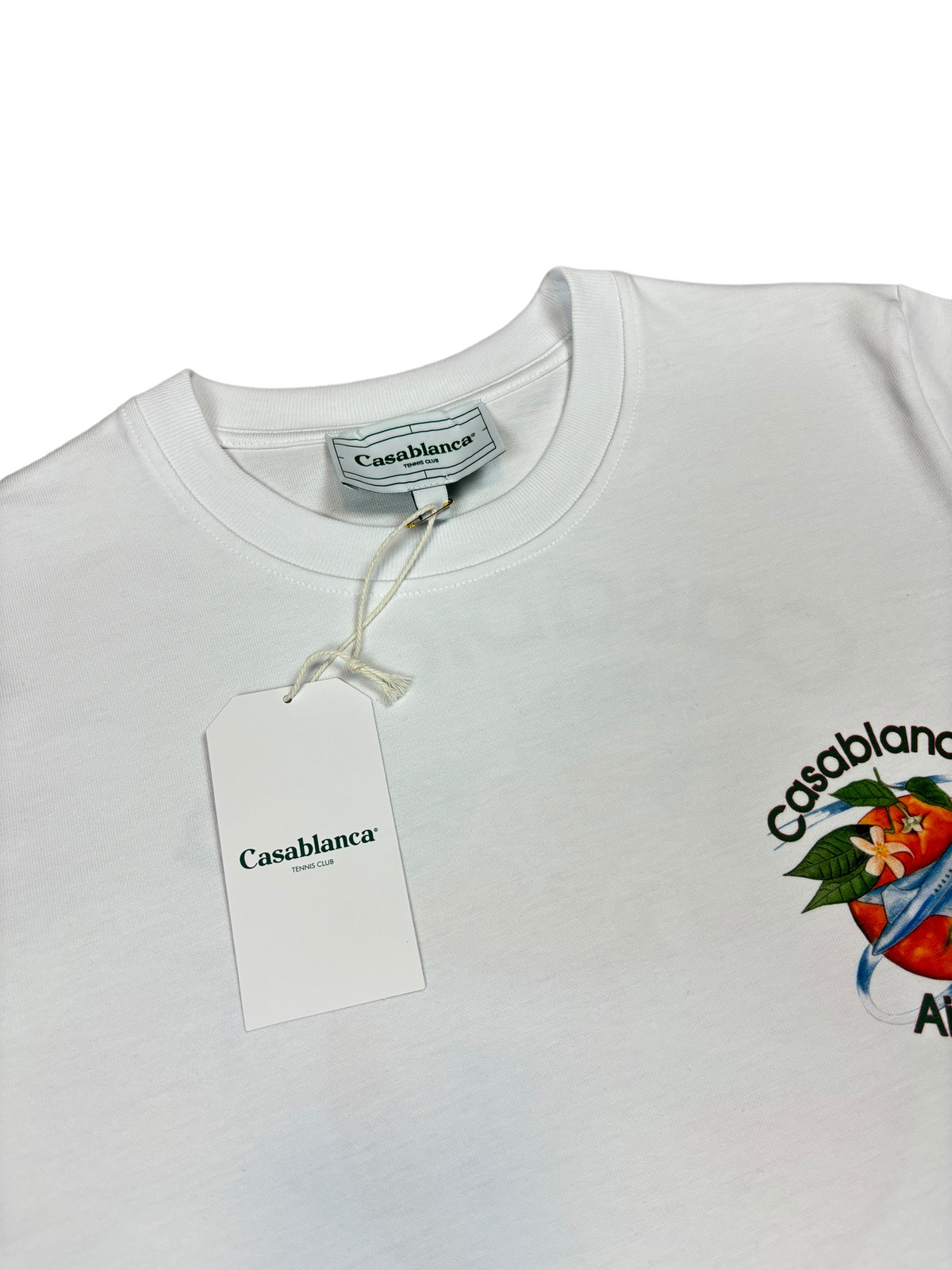 Veste Casablanca blanc taille S - Logo et étiquette