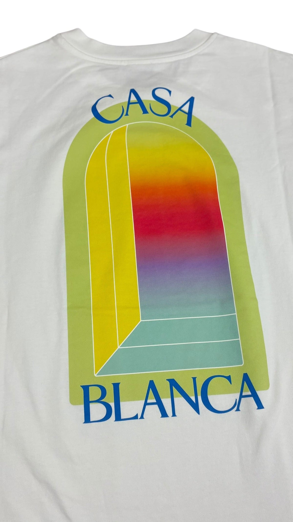 Tee-shirt Casablanca L'arche blanc taille S - vue 2