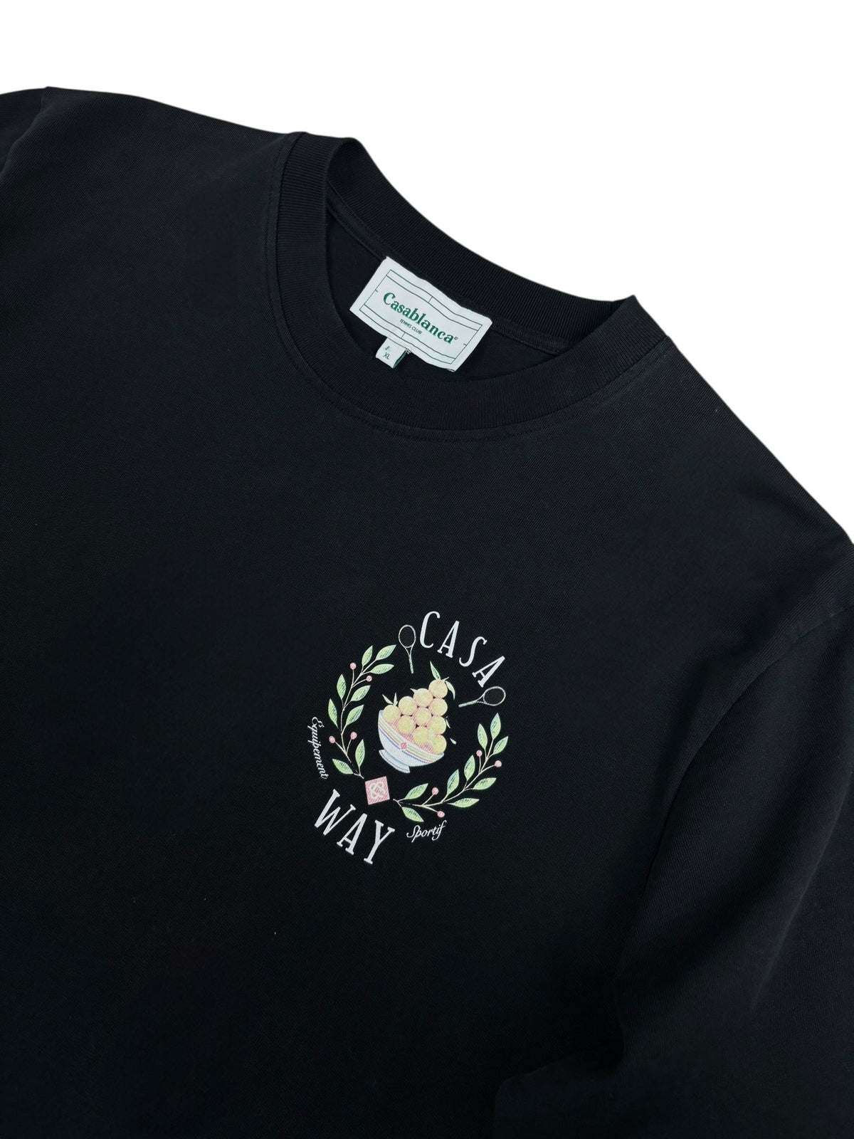 Veste Casablanca noir taille XL - Vue de dos