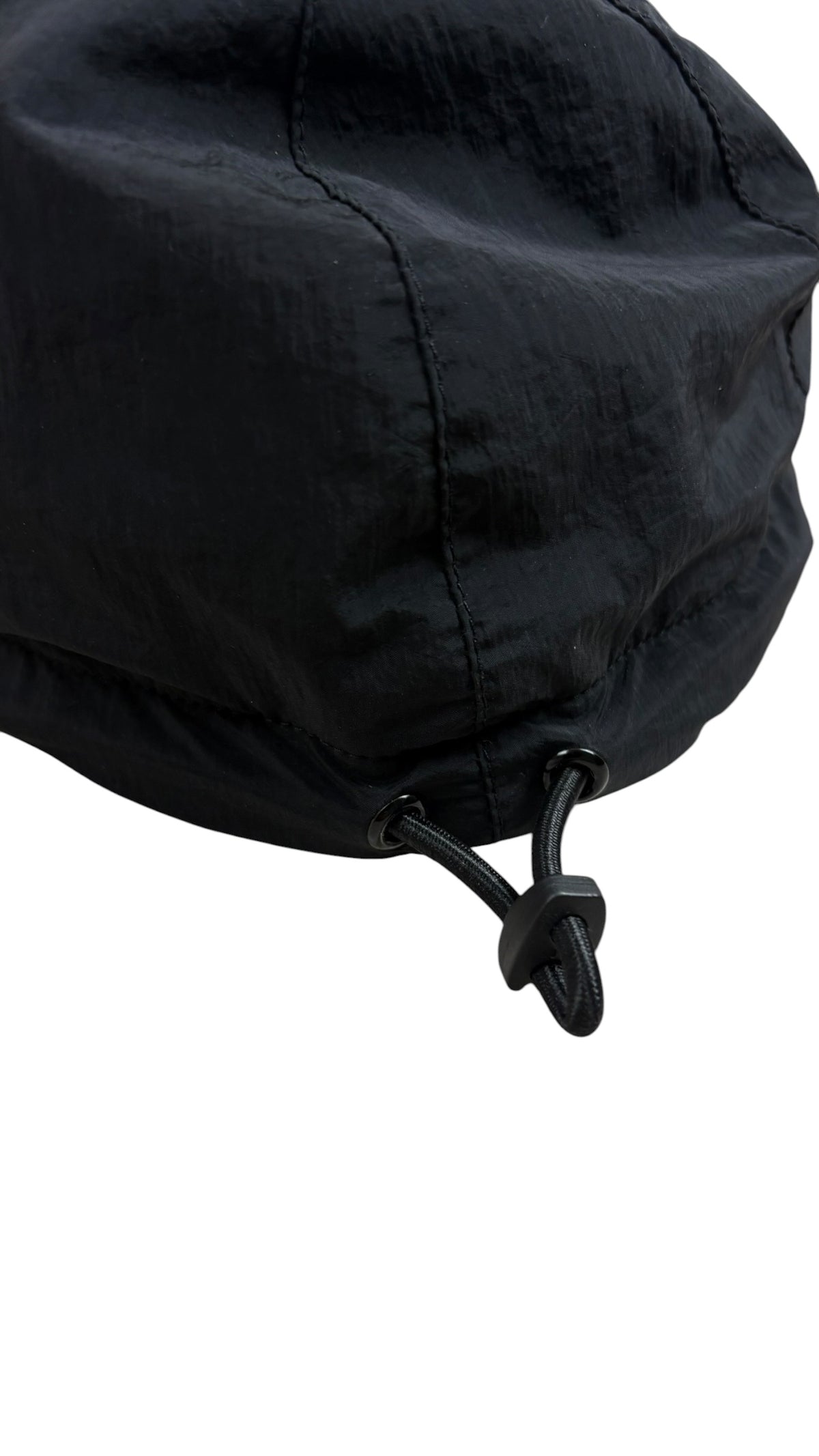 Stone Island Nylon Metal Junior cap, black, 2026 Collection - view 3/4