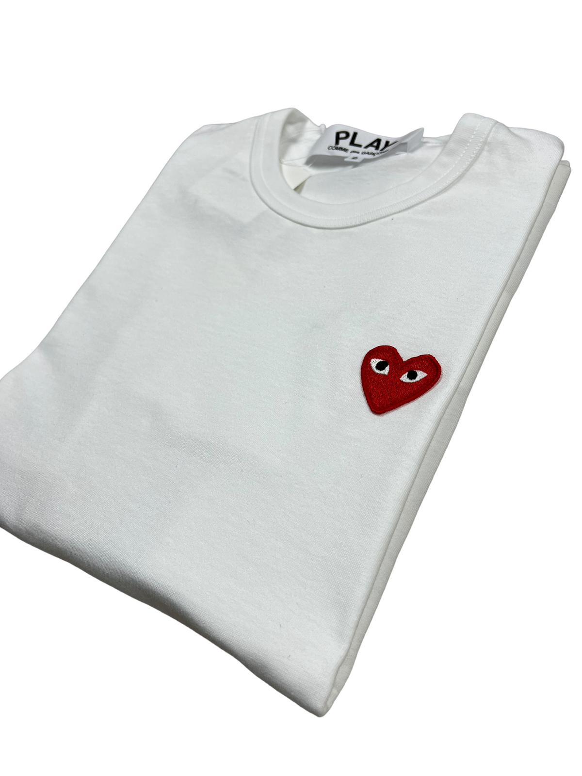 Veste Comme Des Garçons Play blanc taille S - Vue de dos
