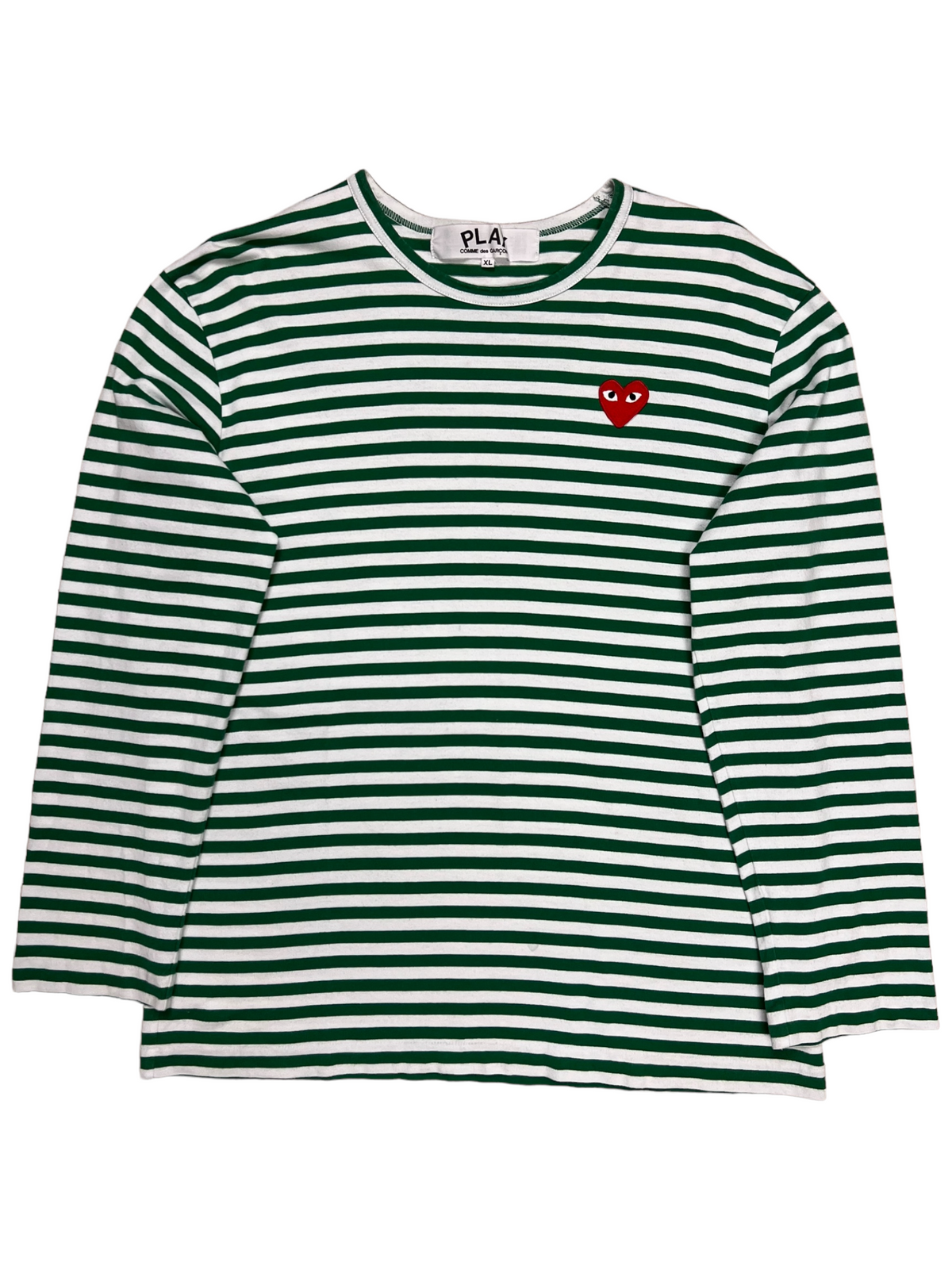 Veste Comme Des Garçons Play vert taille XL - Vue de face