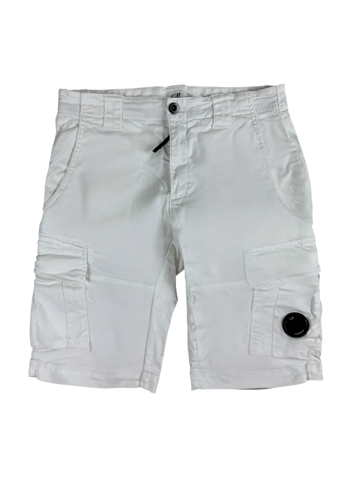 Short CP Company blanc taille 46 - Vue de face