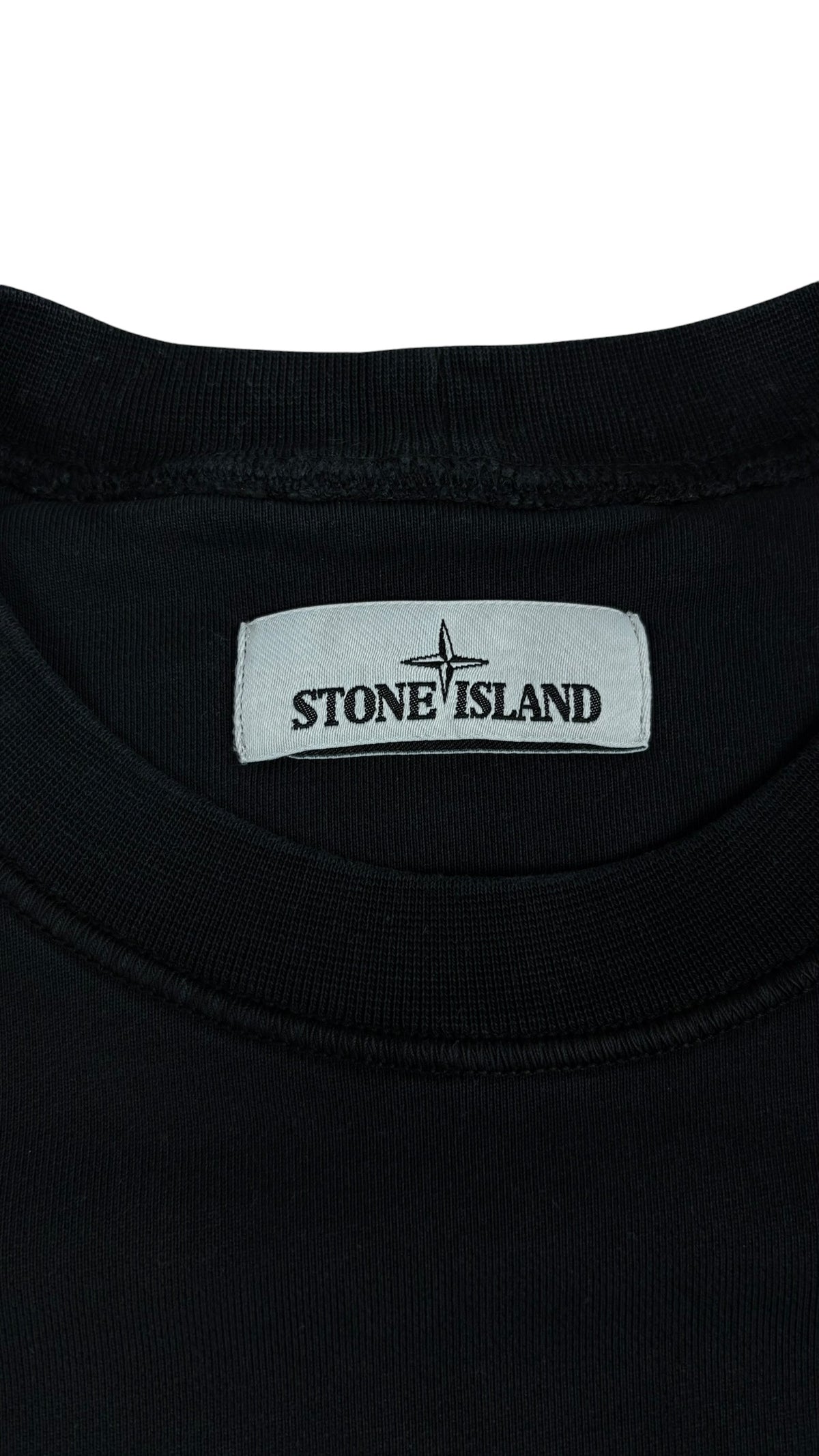 Crewneck Pull Stone Island noir taille M - vue 3/4