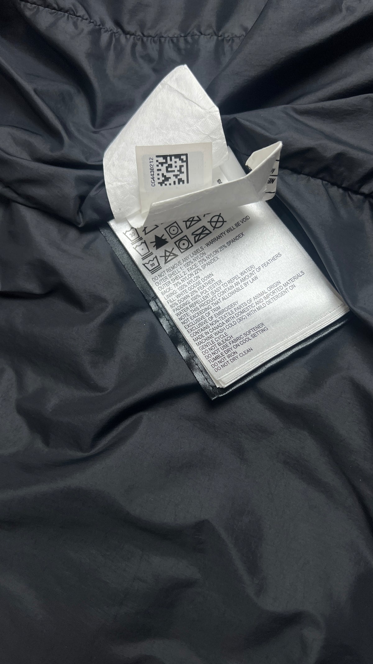 Doudoune Canada Goose Dunham noir, taille L – photo complémentaire 6 – NB08 Shop