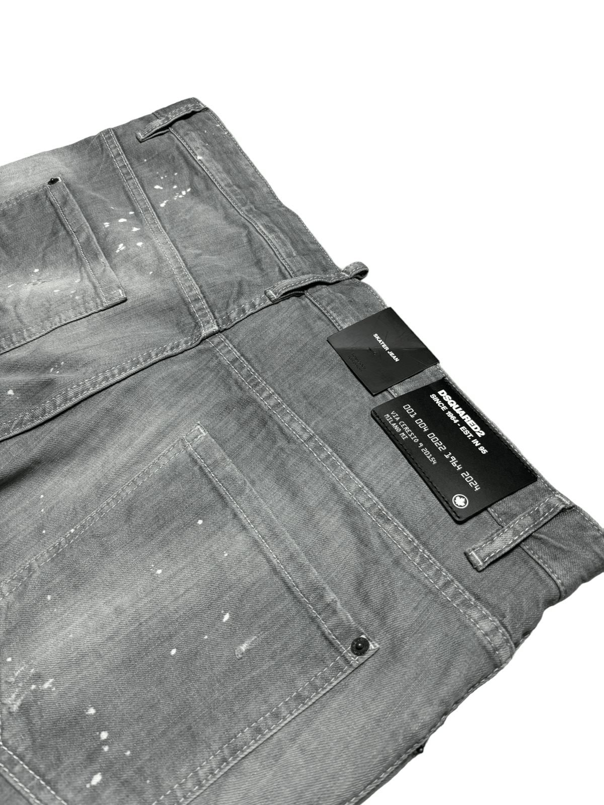 Jean Dsquared2 gris taille 56 - vue 7