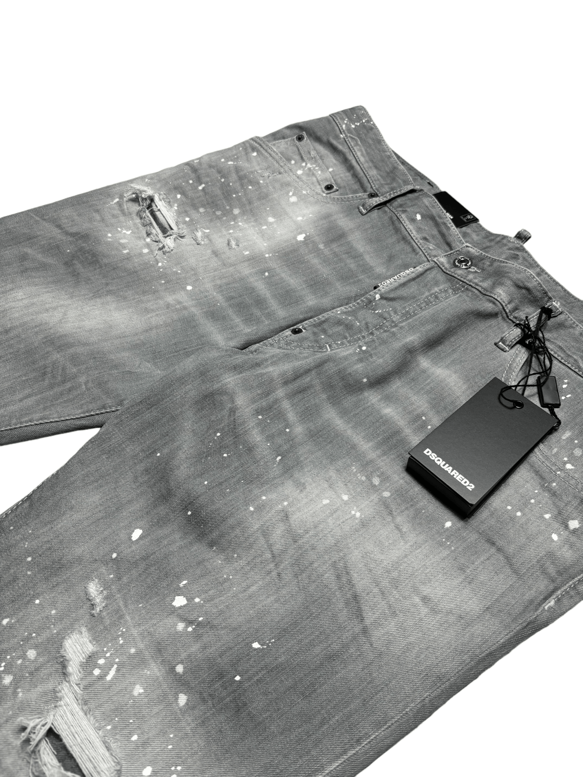 Jean Dsquared2 gris taille 56 - vue 3