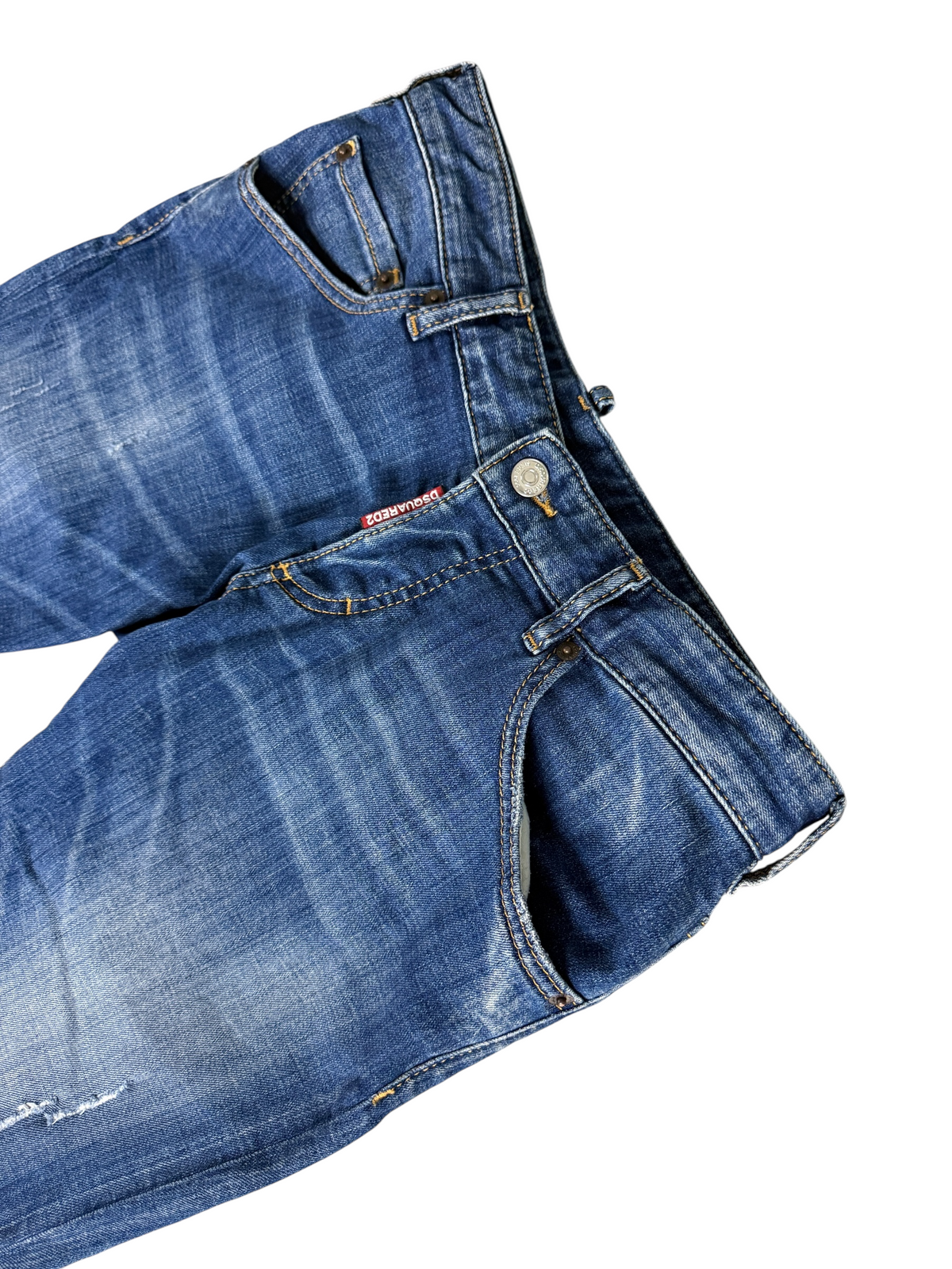 Jean Dsquared2 marine taille XS - Détail