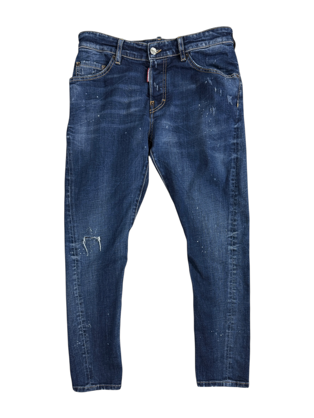 Jean Dsquared2 marine taille XS - Vue de face
