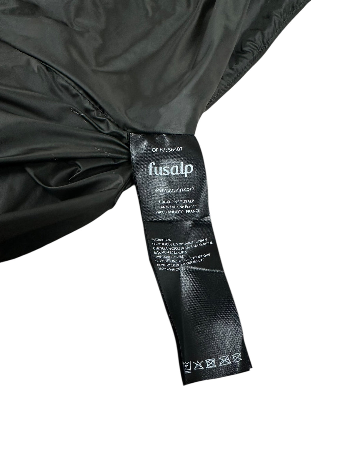 Gilet Fusalp kaki taille 48 - Détail