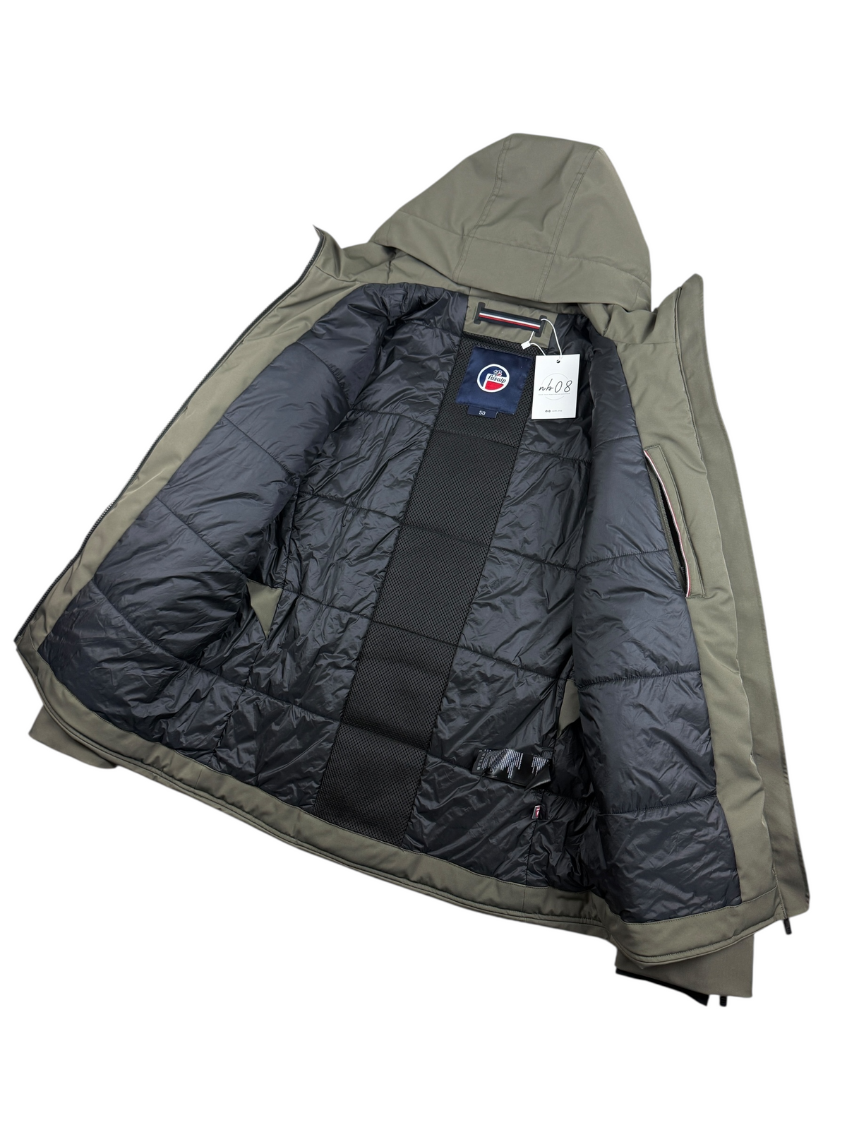 Parka Fusalp kaki taille L - Détail