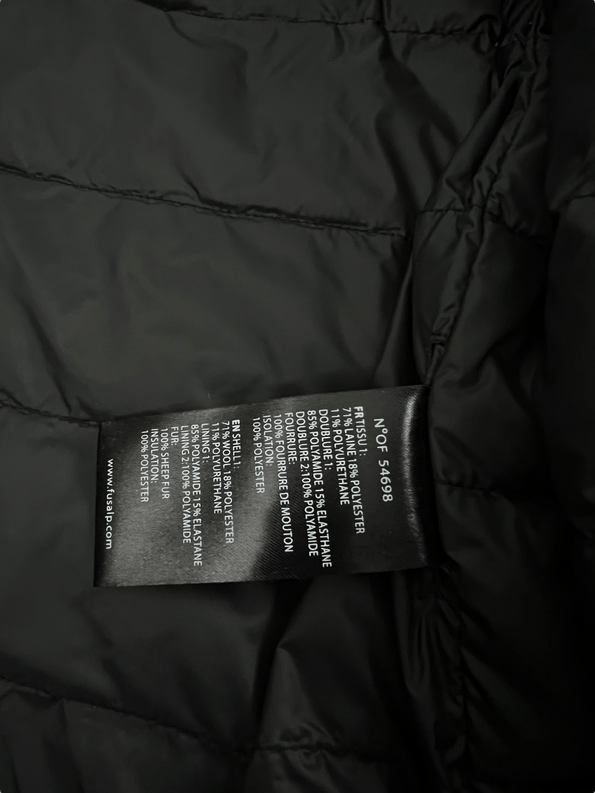 PARKA FUSALP - NB08 SHOP