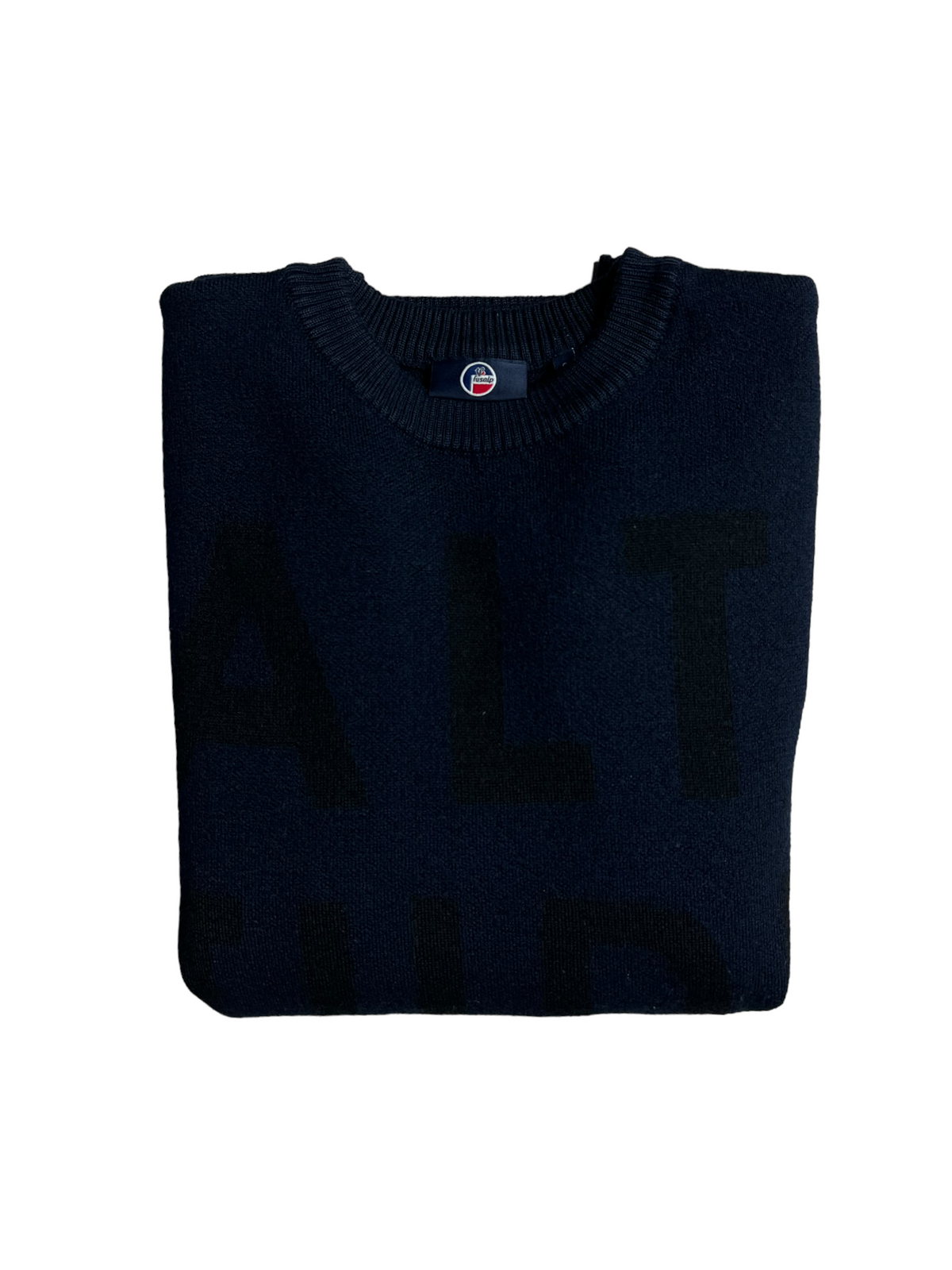 Pull Fusalp bleu taille S - Vue côté