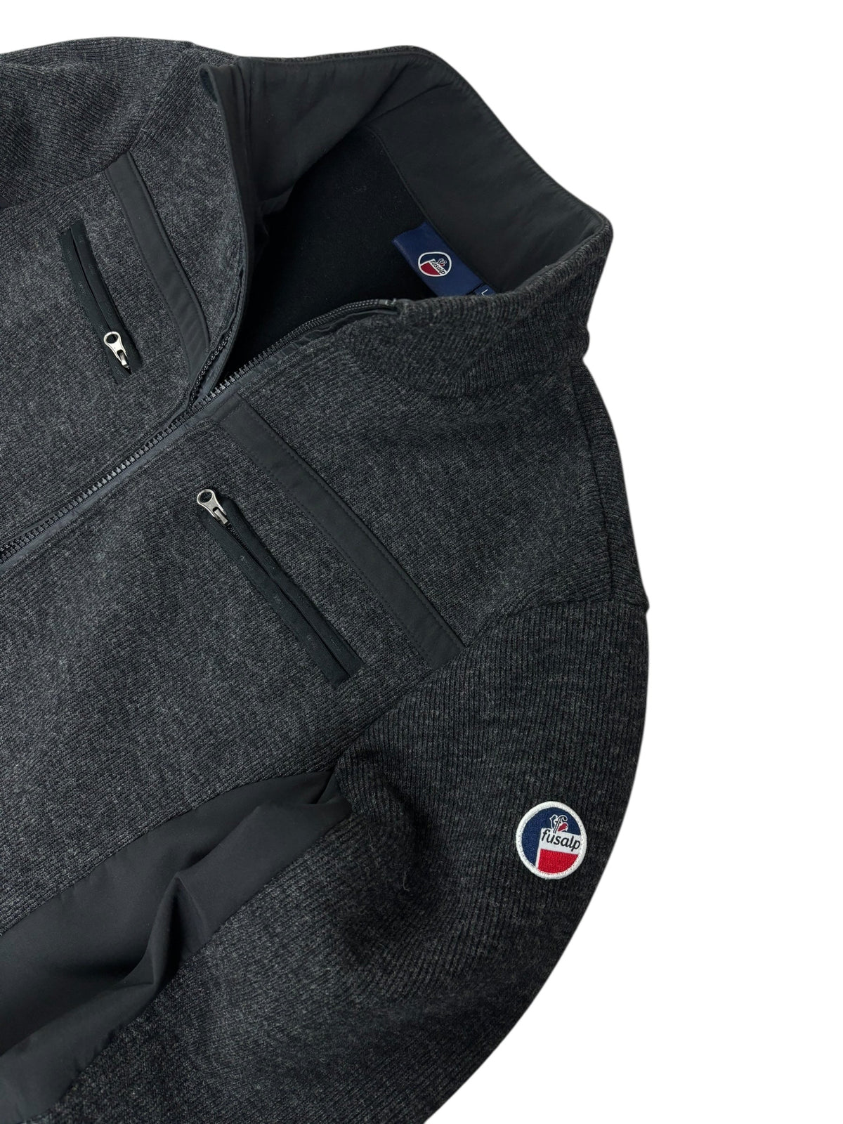 Veste Fusalp gris taille L - Vue de dos