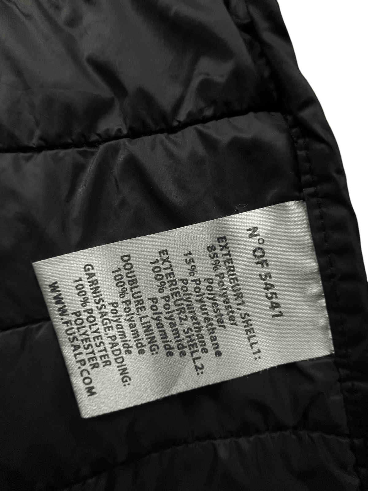 VESTE FUSALP - NB08 SHOP