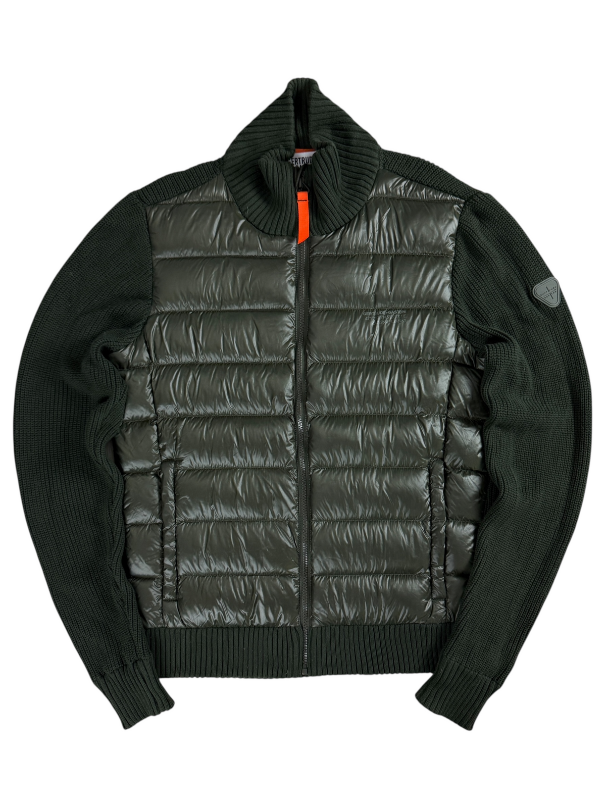 Veste Gertrude Gaston kaki taille XL - Vue de face