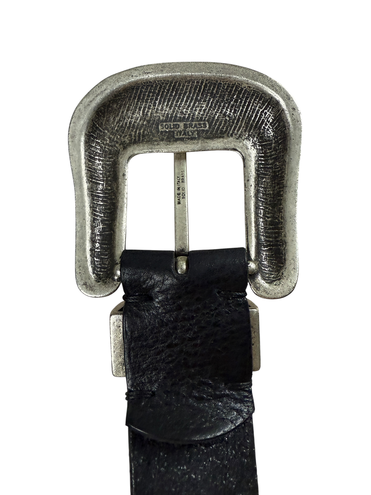 Gürtel Golden Goose in Schwarz, Größe 75 cm, Detail Material und Verarbeitung — Ansicht 3