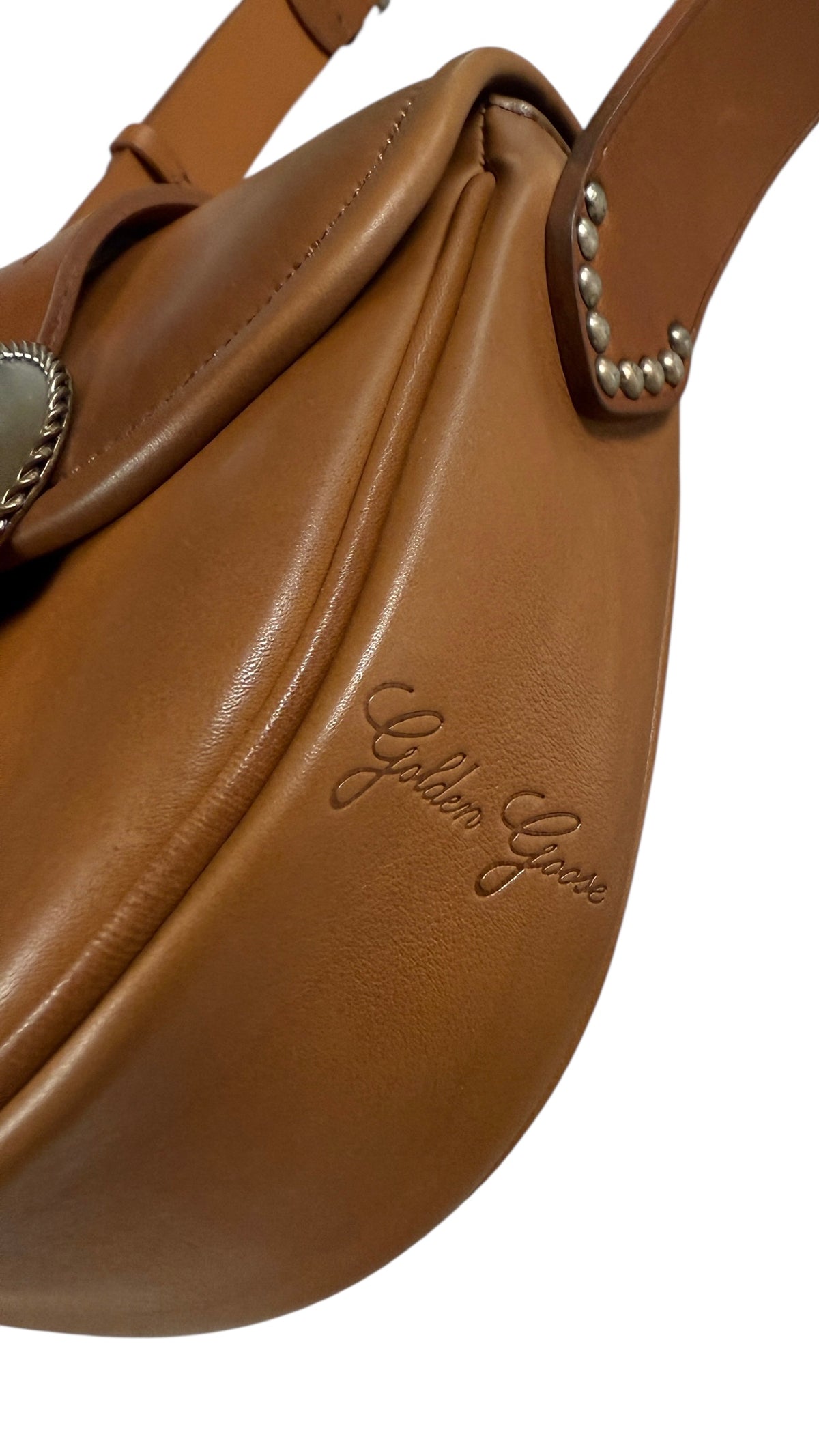 Sac Golden Goose Rodeo Bag Star marron taille UNI, intérieur — vue 7