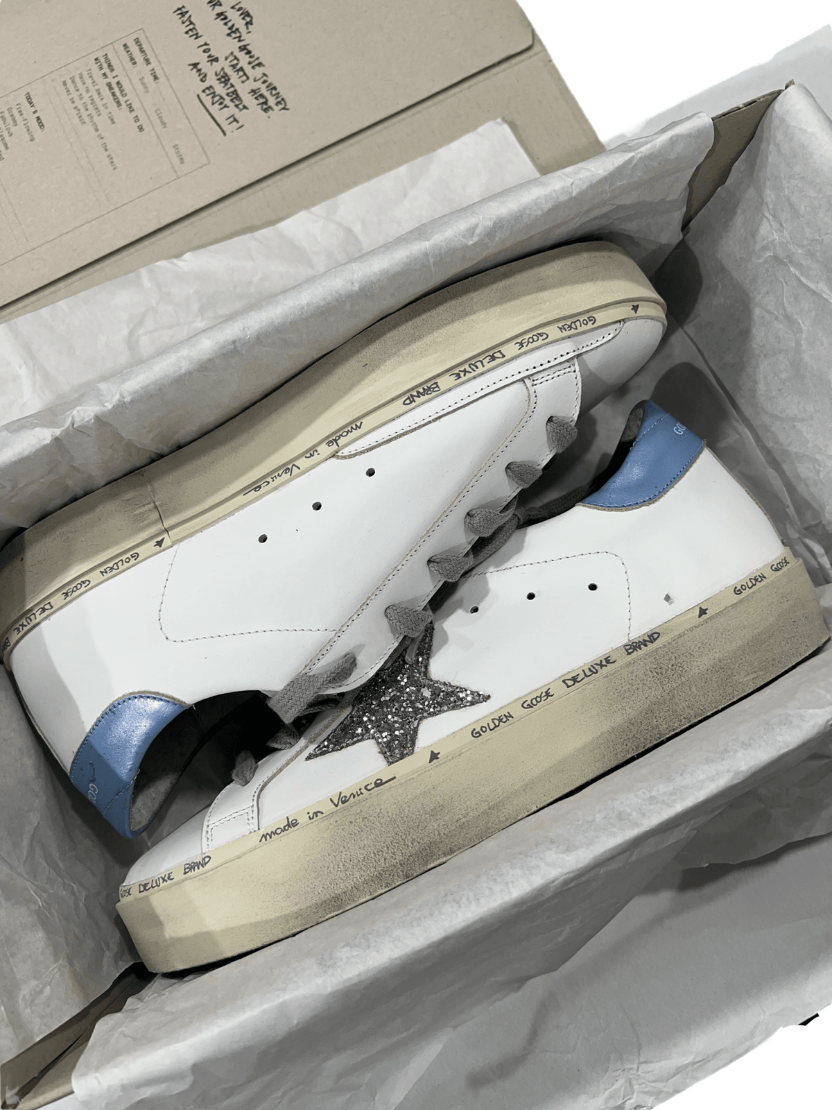 SNEAKERS GOLDEN GOOSE HI STAR CLASSIC WITH LIST - NB08 SHOP