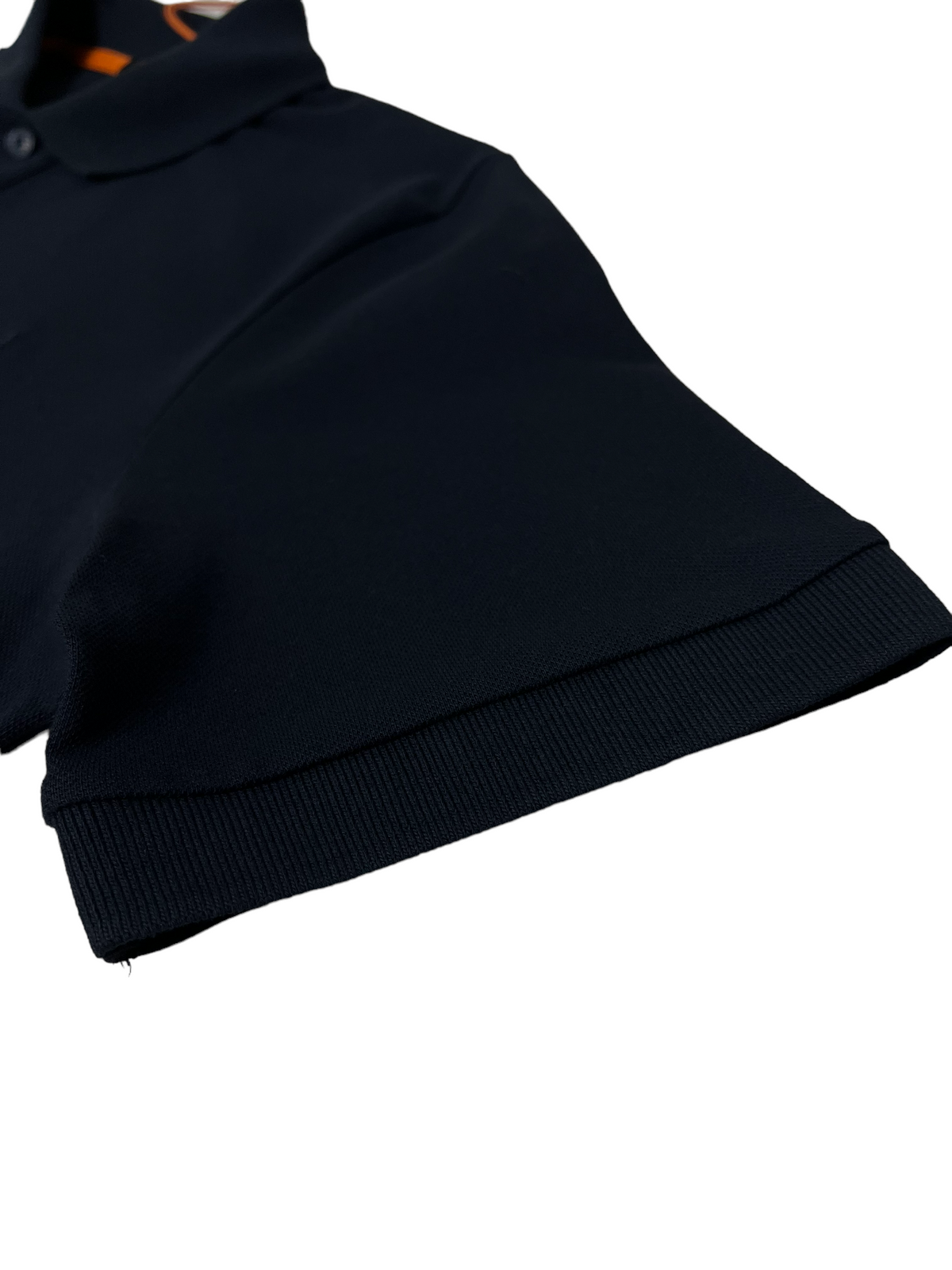 Polo Hugo Boss bleu marine taille S - Logo et étiquette