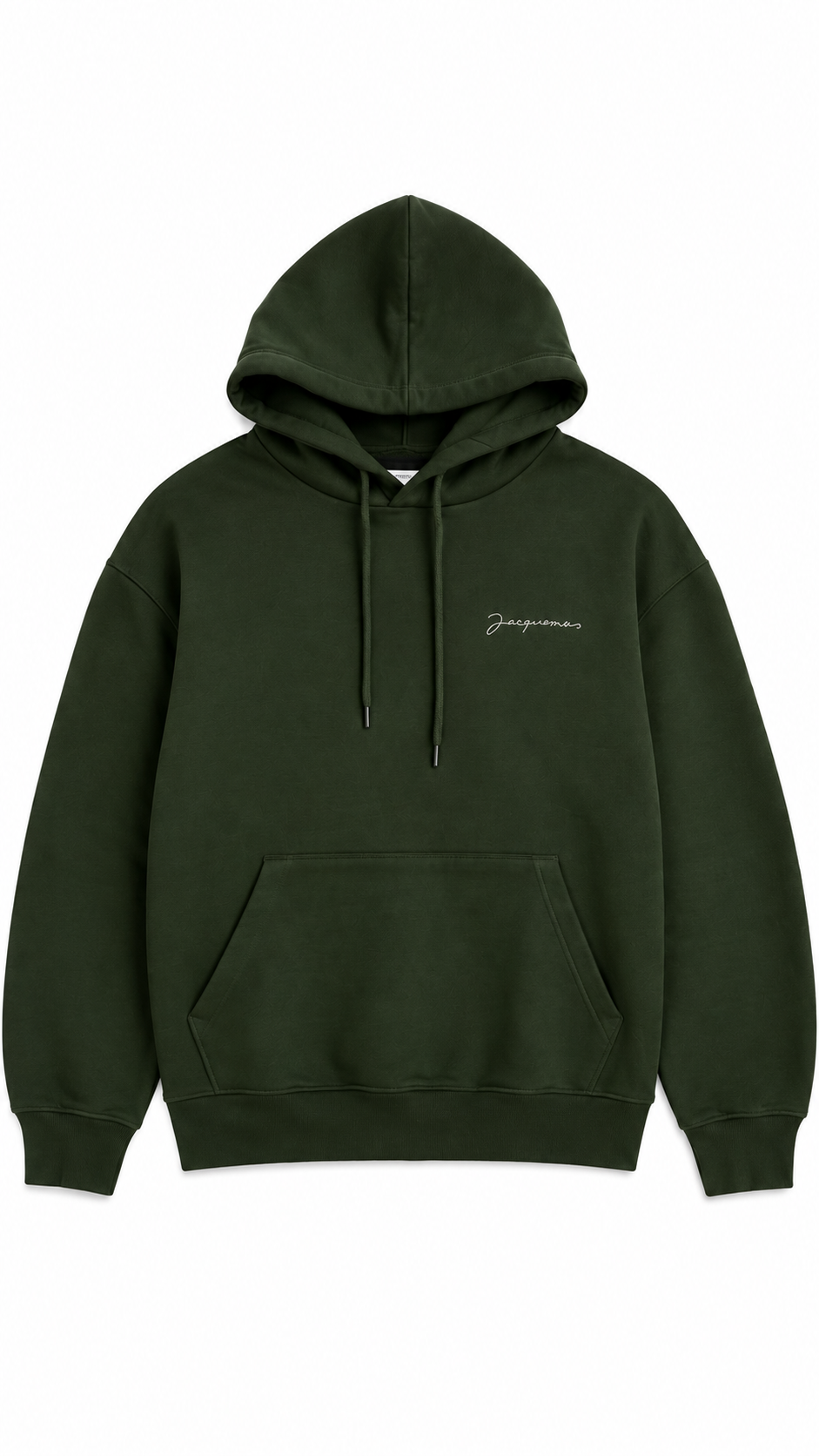 Sweat-shirt Hoodie Jacquemus Brodé kaki taille S, neuf — vue 1