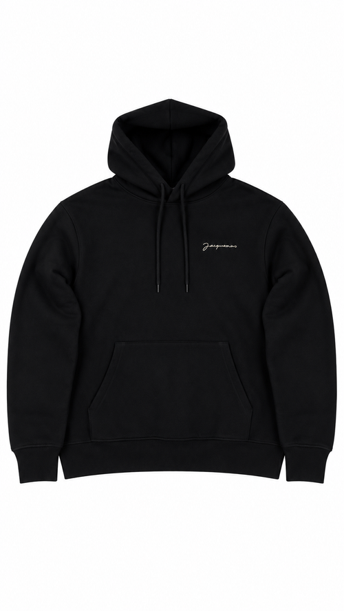 Sweat-shirt Hoodie Jacquemus Brodé - Noir - Taille XS - Neuf