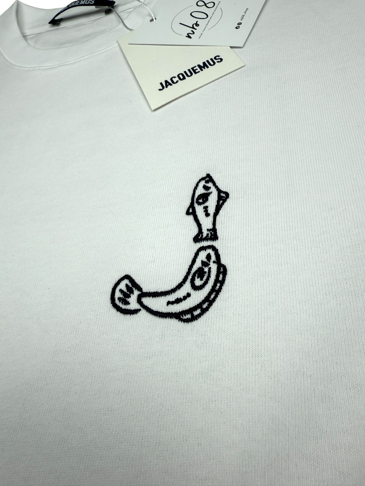 Veste Jacquemus blanc taille S - Logo et étiquette