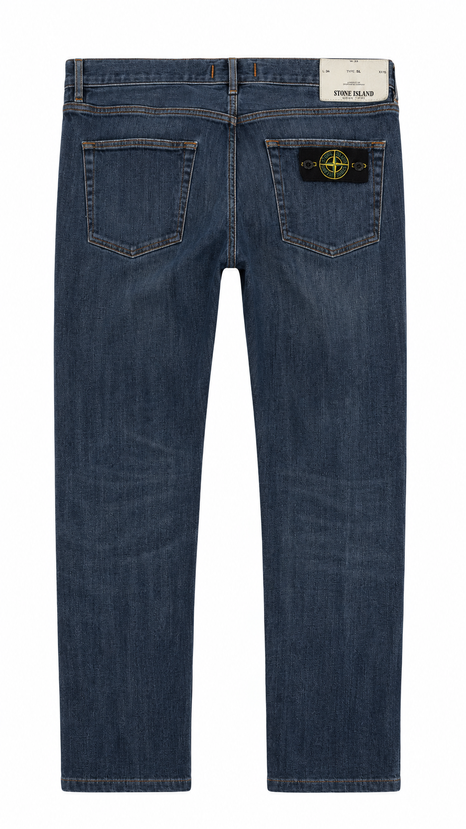 Jean Stone Island Vintage Bleu Taille W33 – vue de dos – NB08 Shop