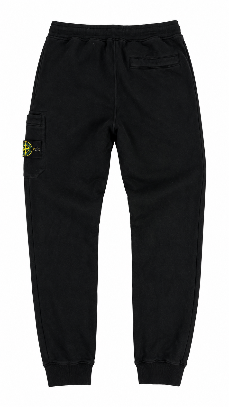 Jogging Cargo Stone Island en Molleton noir, taille L – vue de dos – NB08 Shop