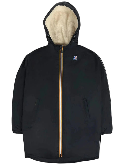 K-Way Le Vrai 4.0 Eiffel East Orsetto Black Pure Parka - Black - New
