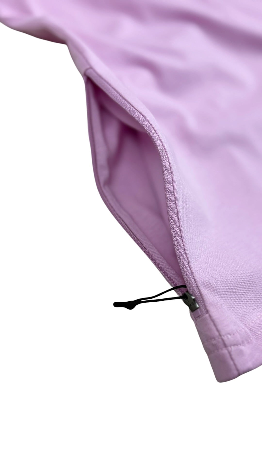 T-Shirt K-Way Leonide in Lavendelrosa, neu, Detail Etiketten und Verarbeitung — Ansicht 8