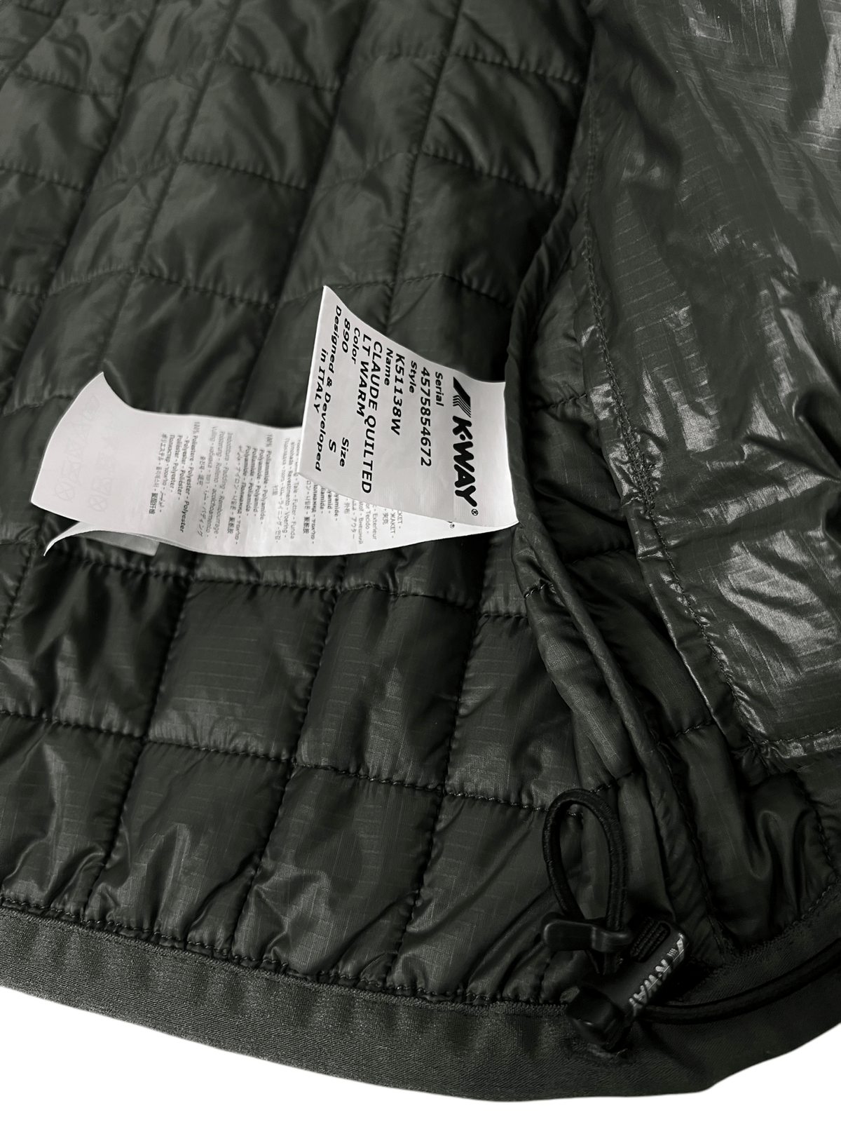 VESTE K - WAY CLAUDE QUILTED - NB08 SHOP