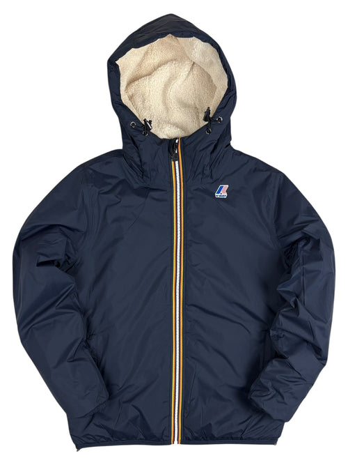 Veste K-Way Le Vrai 4.0 Claude Orsetto Blue Depth - Bleu - Neuf