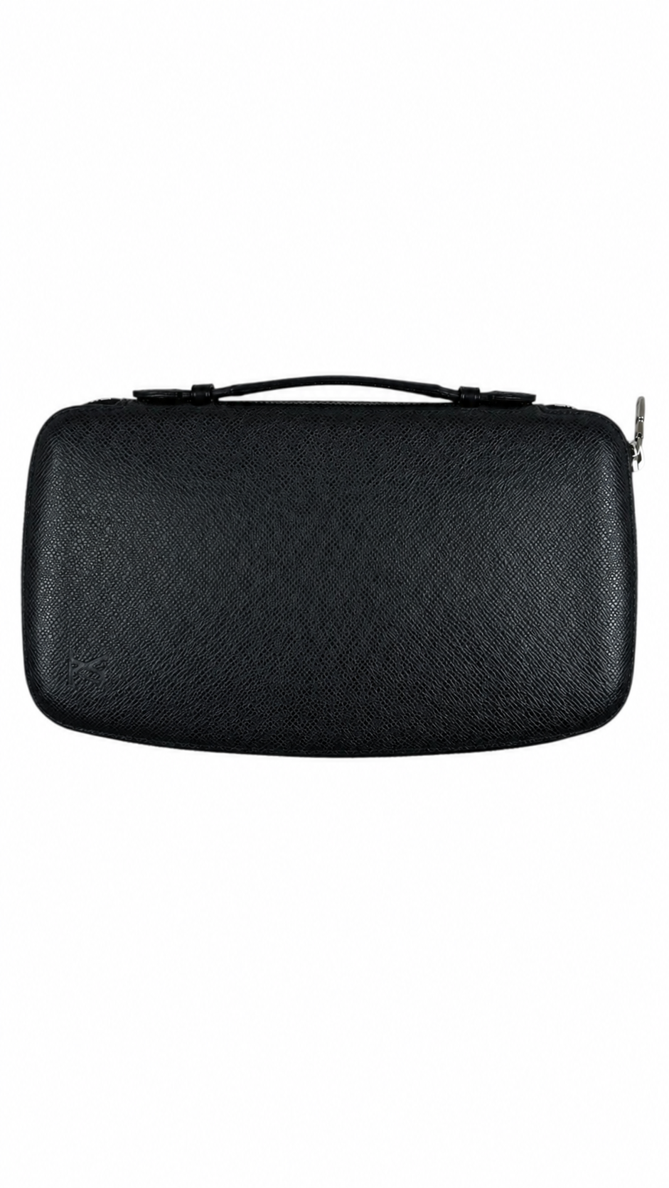 Portefeuille Louis Vuitton Organizer Atoll Taiga noir taille UNI, autre angle — vue 2
