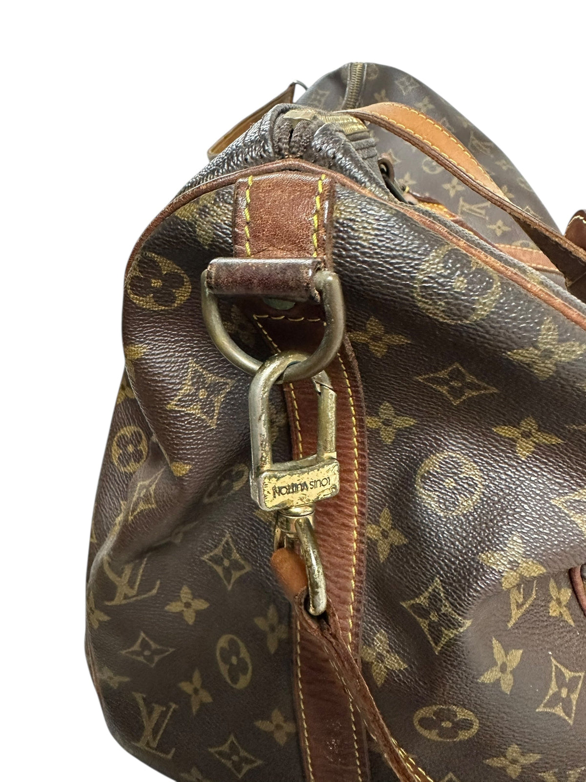 Sac Louis Vuitton marron taille 50 - Vue 7