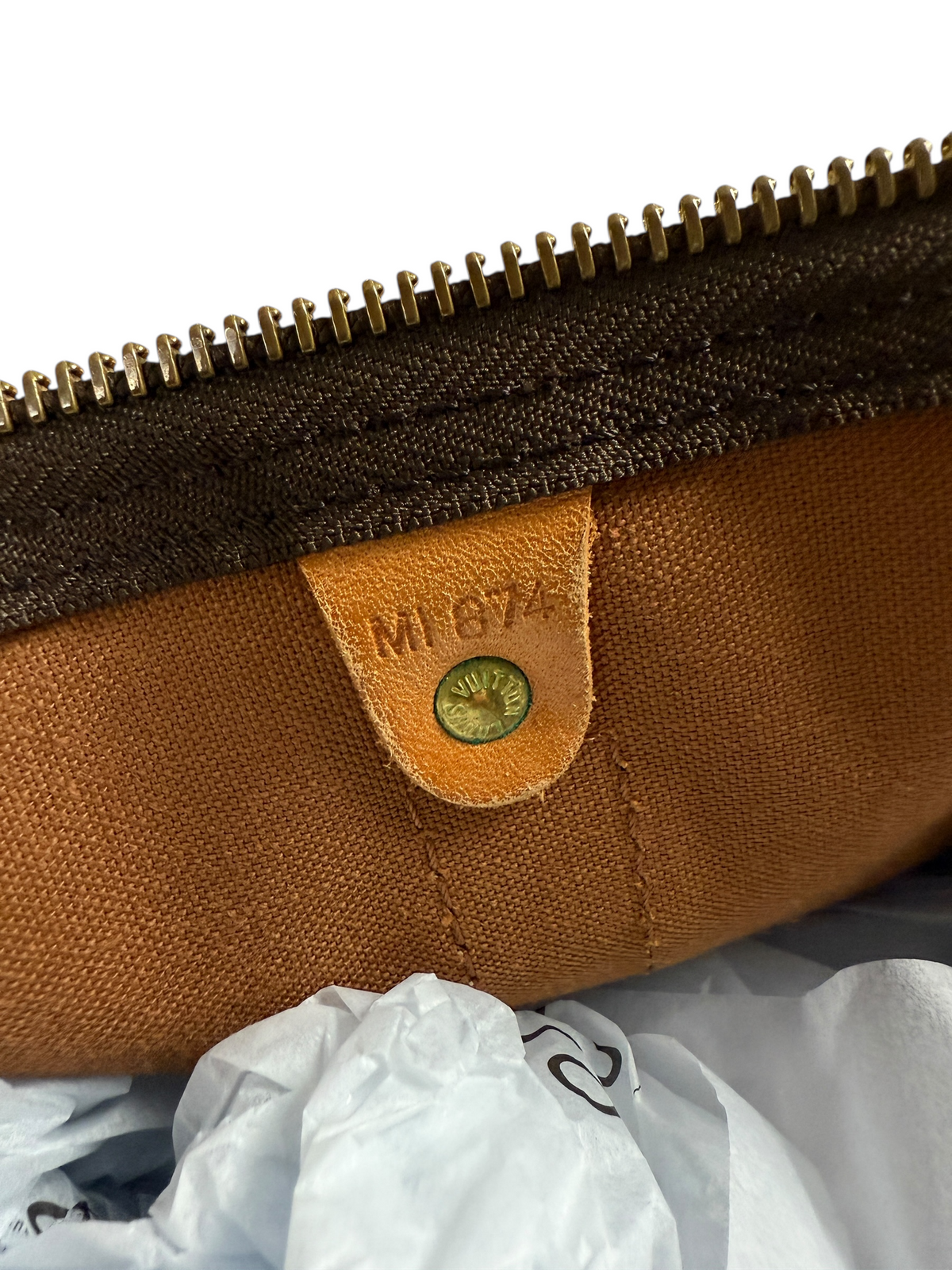 Sac Louis Vuitton marron taille 60 - Vue 9