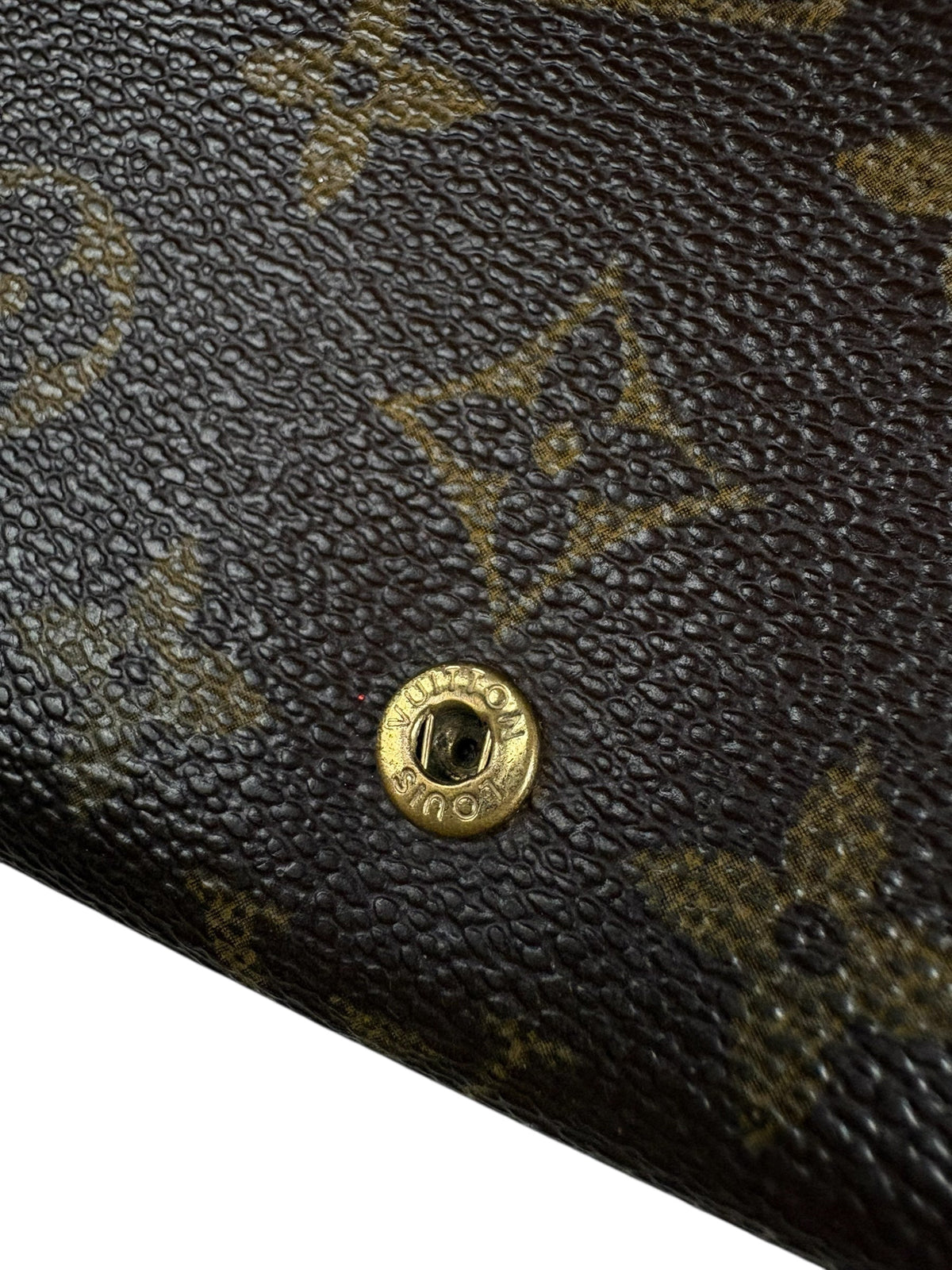 Porte Monnaie Louis Vuitton Monogram marron taille MM - vue 4