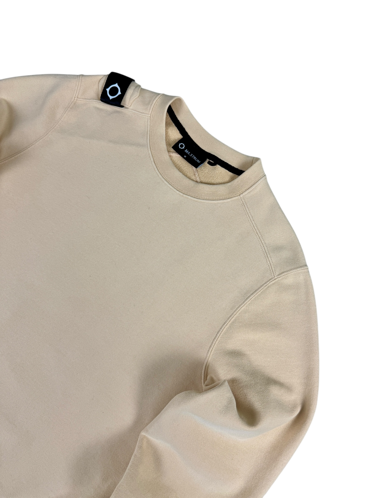 Pull Ma.Strum crème taille M - Vue de dos
