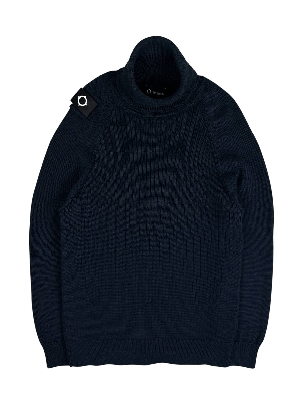 Pull Ma.Strum marine taille L - Vue de face