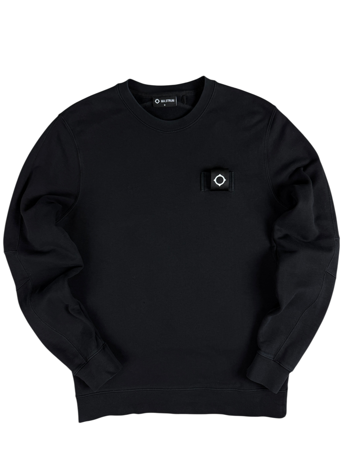 Pull Ma.Strum noir taille M - Vue de face