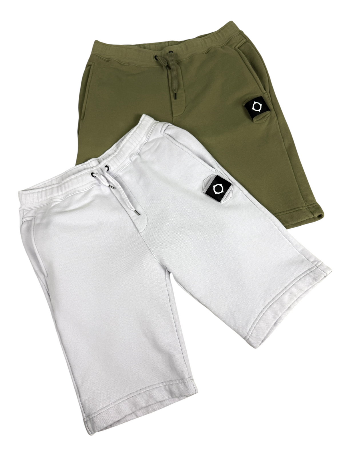 Short Ma.Strum kaki taille S - Logo et étiquette