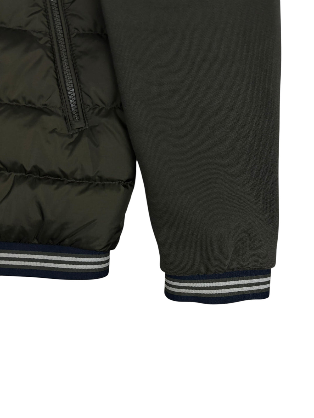 Cardigan Moncler kaki taille L - Détail
